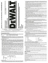 DeWalt DW235G User manual