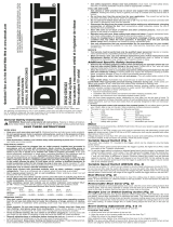 DeWalt DW321 User manual