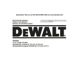 DeWalt DW400 User manual