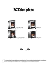 Dimplex Indoor Fireplace lee de luxe User manual