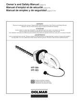 Dolmar HT-155 HT-163 User manual