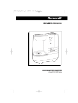 Duracraft DWM-250 Series User manual