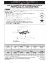 Electrolux EW30GC55PB Installation guide
