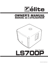 YORKVILLE ES700P User manual