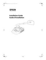 Epson PowerLite 435W Installation guide
