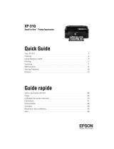 Epson Small-in-One XP-310 User manual