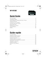 Epson WF-M1560 Quick start guide