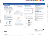 Epson X9 Quick setup guide