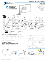 Ergotron LX Desk Mount LCD Arm User manual