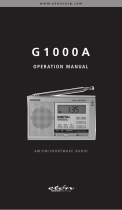 Eton Eton G1000A User manual