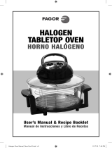 Fagor America Fagdor halogen tabletop oven 670040380 User manual