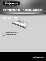 Fellowes Fellowes Helios 60 Thermal Binding Machine User manual