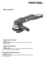 Festool ras 115 04e set User manual