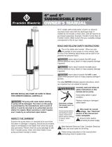 Franklin Submersible Well Pump User manual