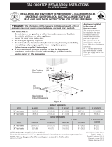 Frigidaire FFGC3010QB Installation guide