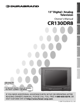 Sylvania CR130DR8 User manual