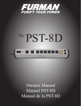Furman PST-8 DIG User manual