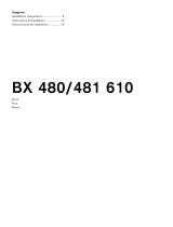 Gaggenau BX 481 User manual