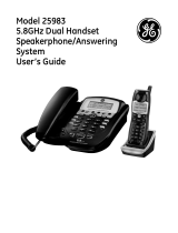 GE 00025467 User manual