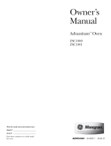 GE ZSC1000KBB User manual