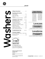 GE LAVEUSES WBVH5200 User manual