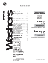 GE PFWH4400 User manual