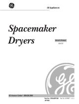 GE Spacemaker DSKP233 User manual