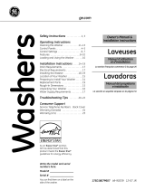 GE WCVH6800JMR User manual