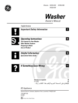 GE WISQ416D User manual