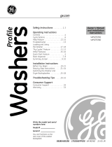 GE Profile WPGT9350CWW Owner's manual