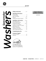 GE WSSH300GWW User manual