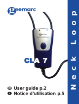 Geemarc CLA 7 User manual