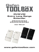 Gefen GTB-DVIKVM-ELR-BLK User manual