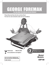 George Foreman GRP100 Series Installation guide