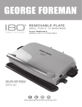 George Foreman GRP3180 Owner's manual