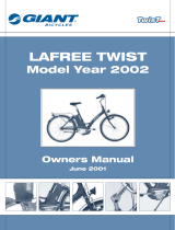 Giant 2002 Motorized Bicycle User manual