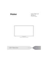 Haier LE24F33800 User manual