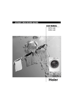 Haier Washer HW60-1482 User manual