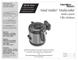 Hamilton Beach Meal Maker 35136 User manual