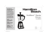 Hamilton Beach MultiBlend 53510 User manual