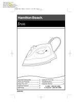 Hamilton Beach 840091300 User manual