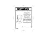 Hamilton Beach D47008B - Commercial Coffeemaker User manual