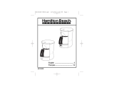Hamilton Beach D45020W User manual
