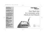 Hamilton Beach Easy Touch Iron User manual