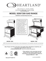 Heartland Range 7200 User manual