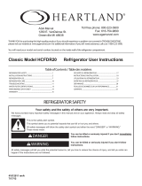 Heartland HCFDR20 User manual