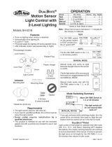Heath Zenith DualBrite SH-5318 User manual