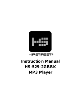 Hip Street HS-529-2GBBK User manual