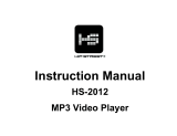 Hipstreet HS-2012 User manual