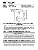 Hitachi DH20DV User manual